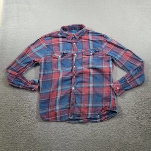 Diverse Shirt Mens Extra Large Blue Button Up Casual Regular Fit Long Sleeve‎